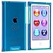 Insten Snap-On Slim Case for Apple iPod nano 7G, Clear Blue