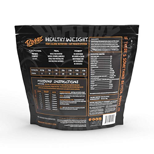 Rogue Pet Science Healthy Weight, Natural Weight Gainer for Dogs, Food