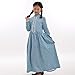 GRACEART Pioneer Girl Dress Colonial Prairie Costume Peasant Amish Dresses 100% Cotton