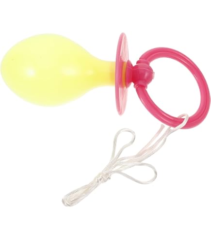 Amazon.com : Jumbo Baby Pacifier Pink Novelty Costume Accessory : Baby