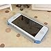 Magnetic Flip Synthetic Leather Hard Skin Pouch Wallet Case Cover for Apple iPhone 5 5S 5G Blue