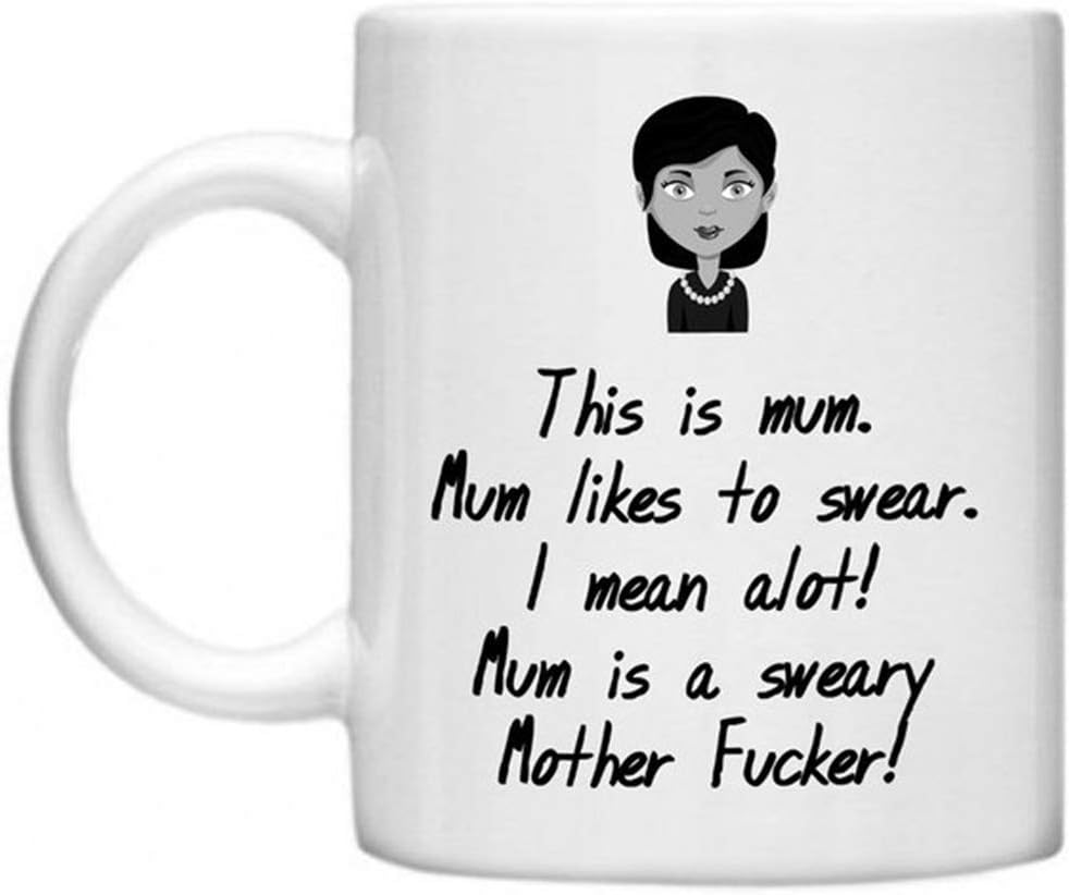 sweary mum mug