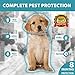 Small Dog Flea and Tick Collar,8-Month Flea and Tick Treatment and Prevention for Dogs Under 18 lbs,100% Natural Ingredients, Waterproof,Include Tick Removal Tools (2 Pack)thumb 2