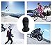 KSKG Balaclava Mask Winter Windproof Fleece Thermal Full Face Ski and Neck Warmer for Motorcycle Cycling Black