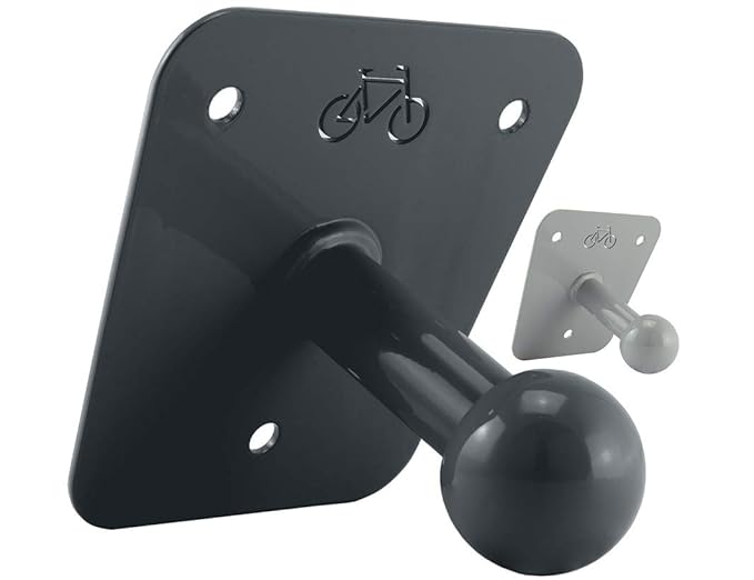 Universal Wandhalter für Fahrradheckträger von HEYBRO - inklusive Befestigungsmaterial - optimale und stylische Wandhalterung