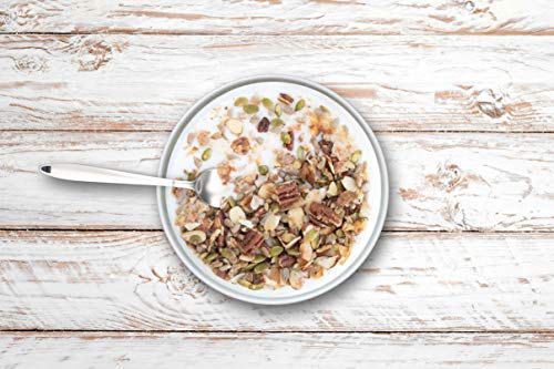 Low Karb - Keto Nut Granola Healthy Breakfast Cereal - Low Carb Snacks & Food - 2g Net Carbs - Almonds, Pecans, Coconut and more (11 oz) (6 Count) - Thumbnail 5