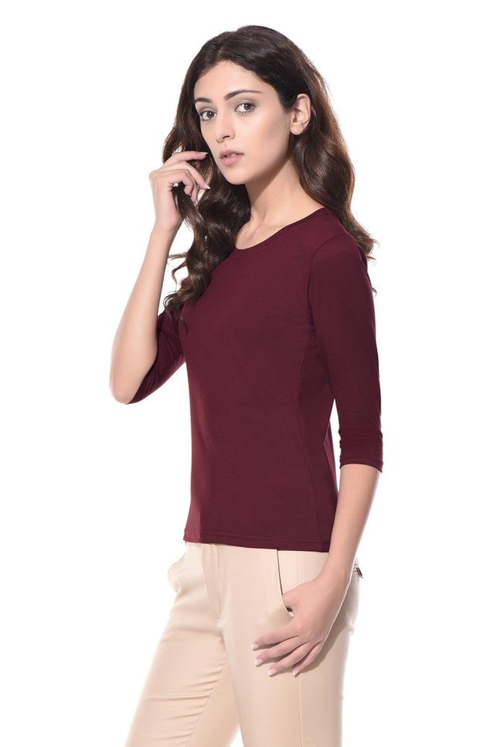 miss chase women's basic top