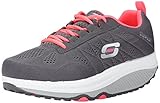 Skechers Women's Shape Ups 2.0 Fashion Sneaker, Charcoal/Pink, 8.5 M US