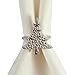 DII Christmas Thanksgiving Holiday Tabletop Décor Collection Decorative Napkin Ring Holder Set, 2