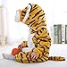 Michley Unisex Baby Romper Winter and Autumn Flannel Jumpsuit Animal Cosplay Outfits