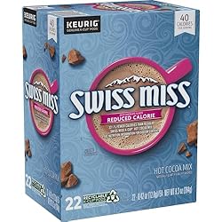 Swiss Miss Reduced Calorie Hot Cocoa, Keurig Single