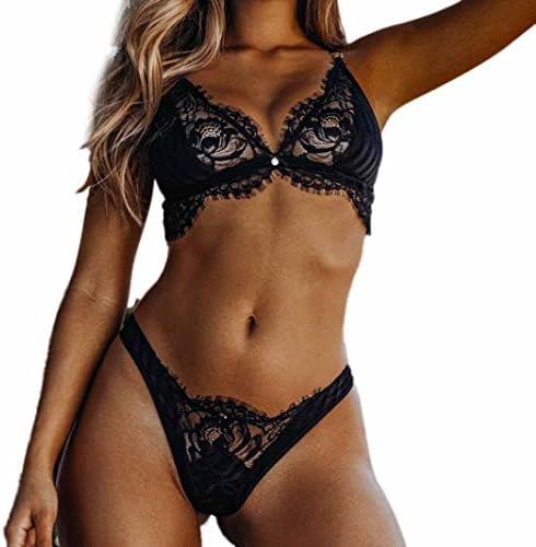 TATGB Lingerie Sets Women Temptation Babydoll Racy Sleepwear Jumpsuit Set QN-154