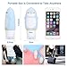 Travel Bottles Sets, ieGeek 9 Pack Travel Toiletry Bottles Silicon Portable for Liquids, Squeezable & Refillable Containers for Cosmetic Body Care, Toothbrush Cup/Cream/Pills Jar In Clear Travel Bag