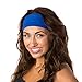 Hipsy Adjustable & Stretchy Basic Xflex Wide Headbands for Women Girls & Teens