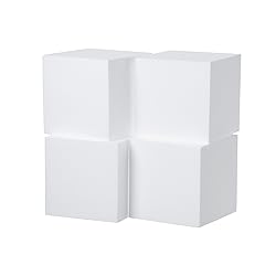 Crafare 4 Pack Craft Foam Blocks 6x6x6inch