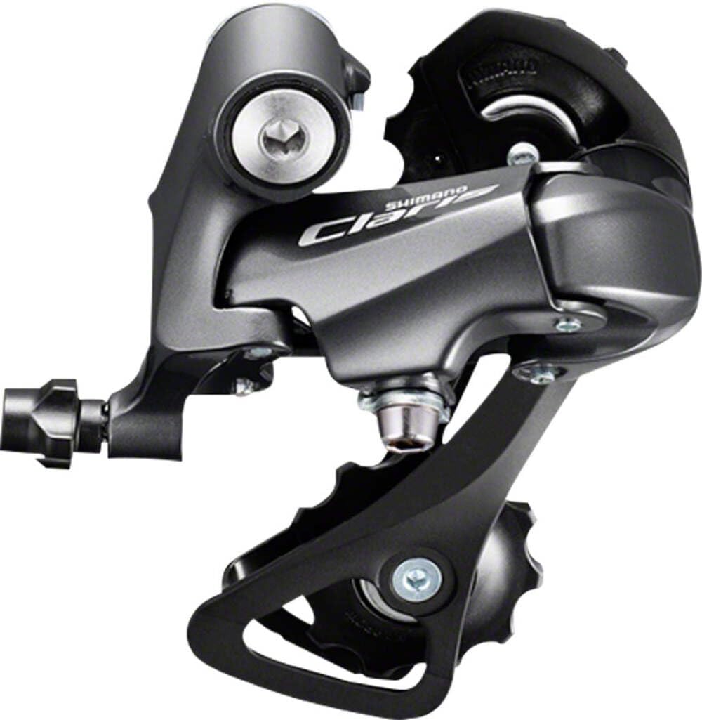 Shimano Claris RD-R2000-GS 8-Speed Rear Derailleur | Medium Cage, Black | Reliable Shifting