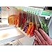 Zip n Store - Organize Your Refrigerator - Mid-Size Easy Store Organizer - Organizes 12 Bags, Perfect For Leftovers, Easy To See + Access Food, Quick Access Slide Track, Installs In 2 Minutes