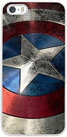 Marvel Ironman Avengers Apple iPhone 7/7s Hard Case - Free shipping (Captain America Medium Shield) Electronics
