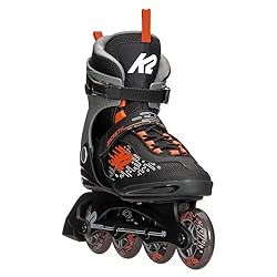 K2 Kinetic 80 Men's Inline Skates - Black/Red, 6.0