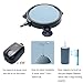 Pawfly Aquarium 4 Inch Air Stone Disc Bubble Diffuser Release Tool for Air Pumps Buckets Fish Tanks Ponds DWC Reservoirs and Circulation System - 4 Pack