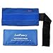 LotFancy Reusable Gel Ice Pack Wrap, 2 Gel Packs with Cover, Hot Cold Therapy for Sport Injuries, First Aid, Neck Knee Head Ankle Wrist Elbow Foot Calves Pain Relief