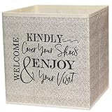 Shoe Cover Box - Welcome Guests to Please Cover