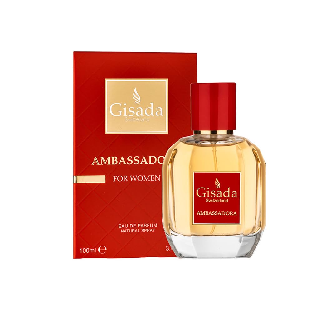 Gisada - Ambassadora | 100ml | Eau de Parfum | Parfüm für Frauen | orientalisch, süß, blumig und sehr lebendiger Frauenduft | Damenparfum |Fruchtig süß & wohlig warm für Sie 2