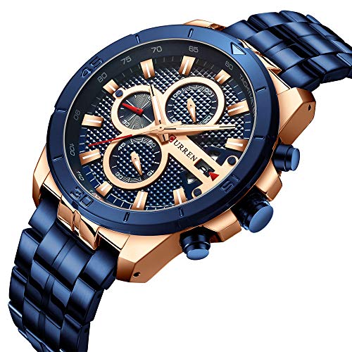 Reloj Masculino - Reloj de pulsera para hombre (acero inoxidable) - Imagen 3