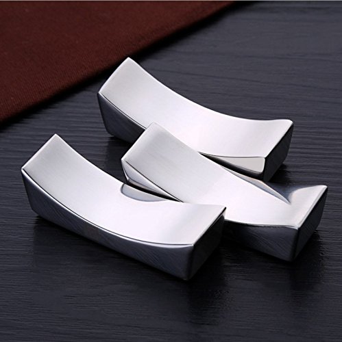 C&L 5x Stainless Steel Chopstick Rest Spoon Rests Chopsticks Holder Rack Frame Tableware Kitchen Tools
