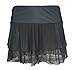 Cocoship Women's Tiered Skirted Bikini Bottom Smoothies Lambada Mesh Cover Up Skirt Swimdress(FBA)