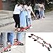 4 Legged Race Bands Teamwork Training Outdoor Game for Children Adult with Carry Bag