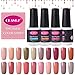 CLAVUZ Gel Nail Art Polish UV/Led Soak Off Gel Nails Polishes Salon Nails Artistic Manicure 8ml