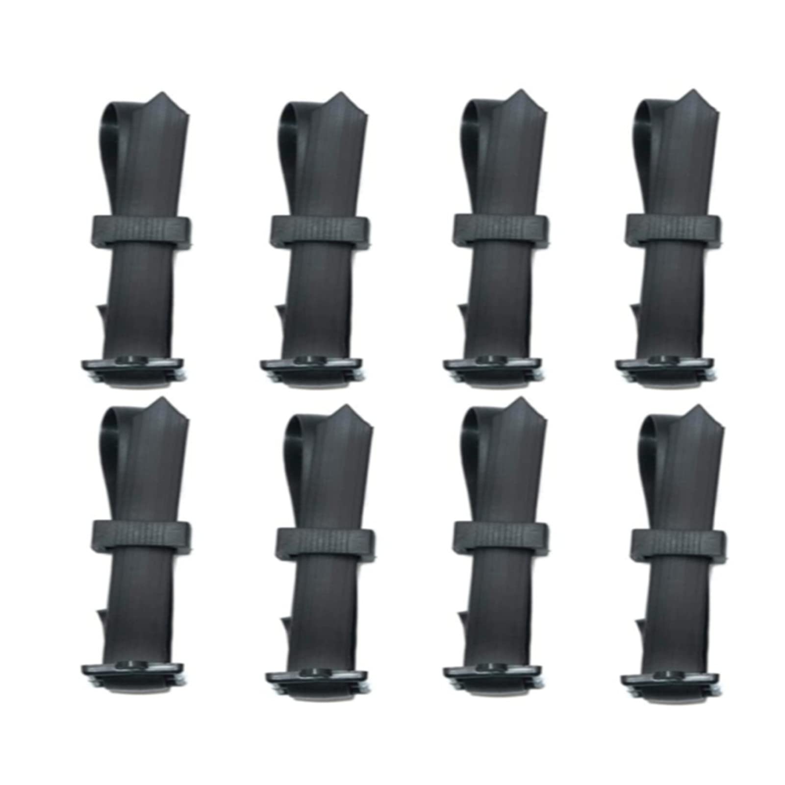 8 Pieces Adjustable Tree Plant Shrub Support Ties Tree Ties Straps Buckle Lock Tree Support Ties for Support Tree Shrub 45 * 2.4cm