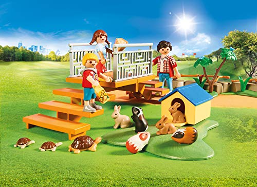PLAYMOBIL Family Fun 70342 Erlebnis-Streichelzoo, Ab 4 Jahren – Bild 6