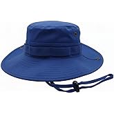 High Qualty Sun Hat 100% Cotton Size Adjustable Men Women Fishing Outdoor UPF 50+ Breathable 3 inch Brim Boonie Hat