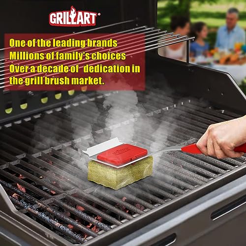 GRILLART Grill Scraper Tool for Blackstone, Safe Barbecue Grill