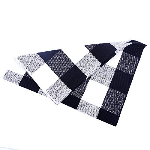 Cotton Buffalo Check Rugs Front Porch Rug Doormat 2' x 3' Plaid Rug