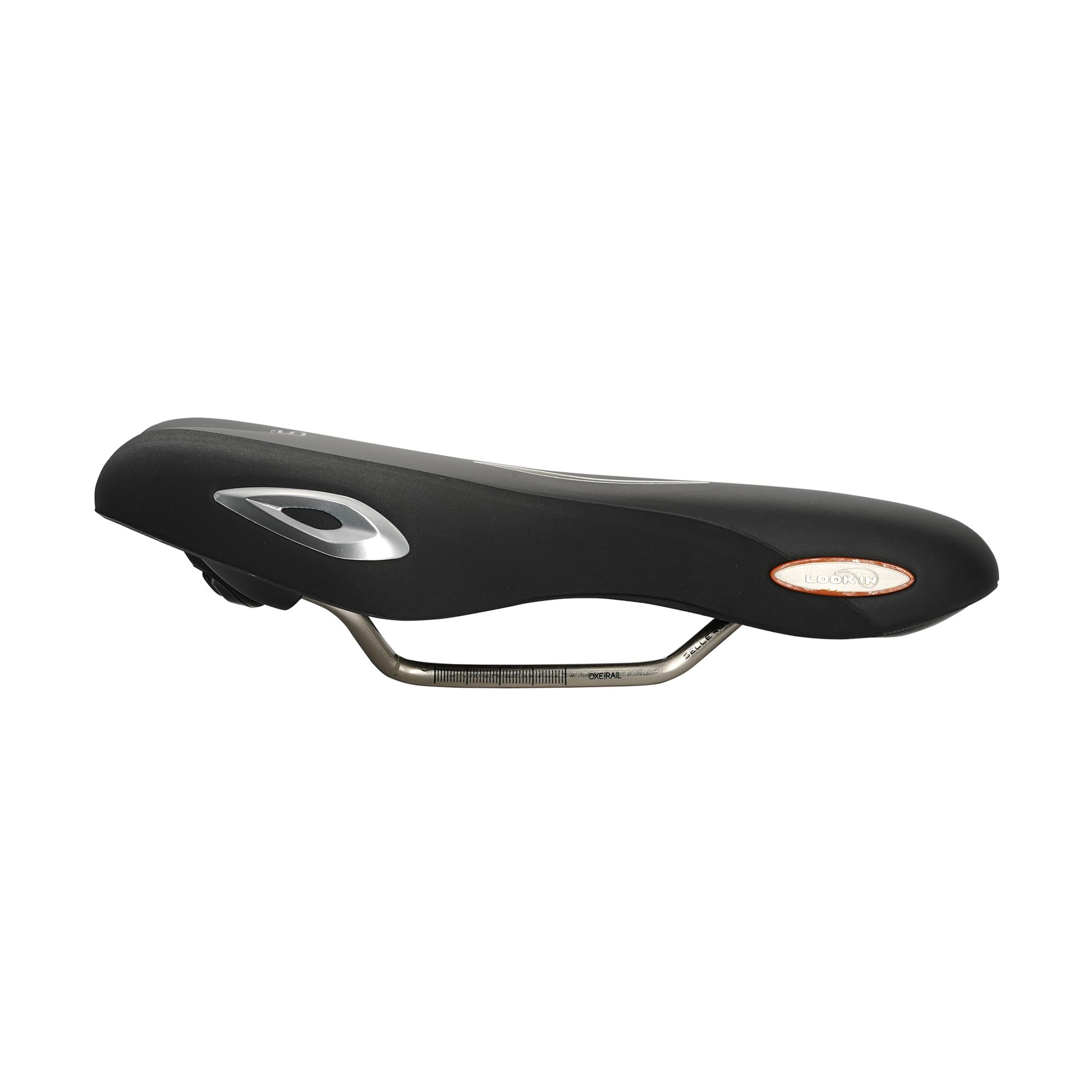 Selle Royal Unisex Adult Look IN Athletic Saddle - Black, Small