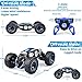 NQD RC Car Off-Road Vehicles Rock Crawler 2.4Ghz Remote Control Car Monster Truck 4WD Dual Motors Electric Racing Car, Kids Toys RTR Rechargeable Buggy Hobby Car Transform Car-Blue