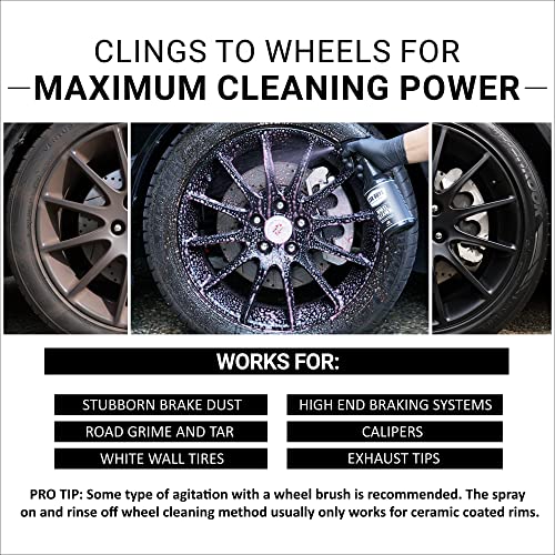 CAR GUYS Wheel Cleaner Effective Rim and Tire Cleaner Safe