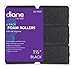 Diane Foam Rollers, Black, 1.5