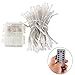 echosari 69ft Clear Cable 200 LED Indoor Fairy Lights w/Remote & Timer(8 Modes, Dimmable, Cool White)