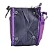 Vercord Purse Organizer Insert for Handbags Bag Organizers Inside Tote Pocketbook Women Nurse Nylon 13 Pockets Purple Medium