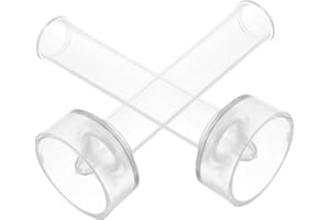 SAFIGLE Lot de 2 moules à bougies en acrylique en forme de tige conique pour pilier unique fait à la main