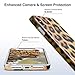 Coolwee for iPhone Xs Case,for iPhone X Leopard Case Slim Matte Leopard Pattern Design for Women Girls Men Rubber Gel Bumper Soft Flexible TPU Case Cover for iPhone Xs (2018)/for iPhone X (2017)