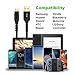 Micro USB Cable Android Charger - Arshcea [4Pack 2x3ft 2x6ft] Durable Nylon Braided Micro USB Charger - Fast Charging Cord Compatible Samsung, Kindle, HTC, Nexus, LG, Xbox, PS4 More – Black