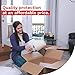 XFasten Cushion Foam Sheets as Packaging Cushion, Safely Wrap Dishes, China, Glass and Furniture, Packing Foam Cushioning Supplies for Moving, 12-Inch by 12-Inch, Pack of 50