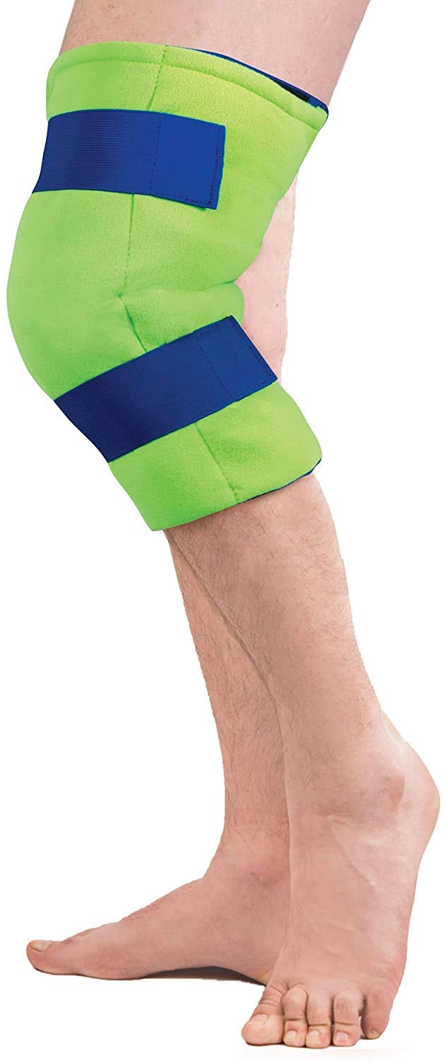 Polar IceTherapy Knee Wrap Ideal for Joint Pain, Swelling, Sprains, Sports Injuries - Large