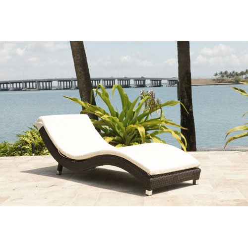 UPC 848689007732, Source Outdoor Wave Chaise Lounge Chair, Bay Brown