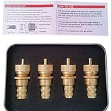 EZdeflator Tire Deflator Kit Universal Adjustable, 4 Piece